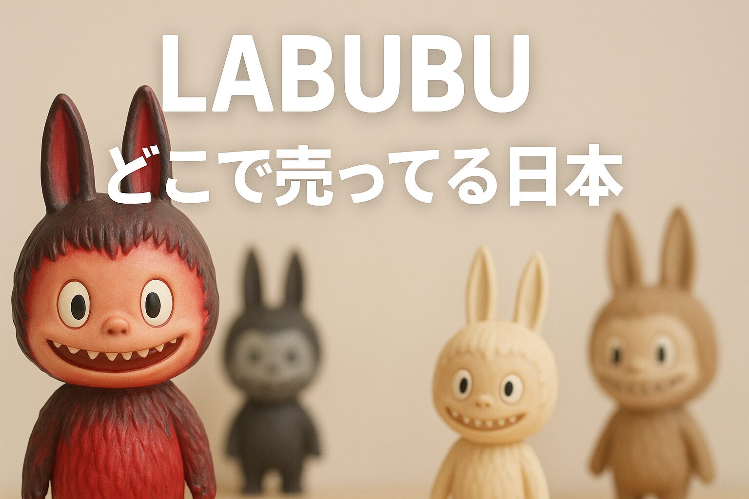 labubu どこで売ってる　日本