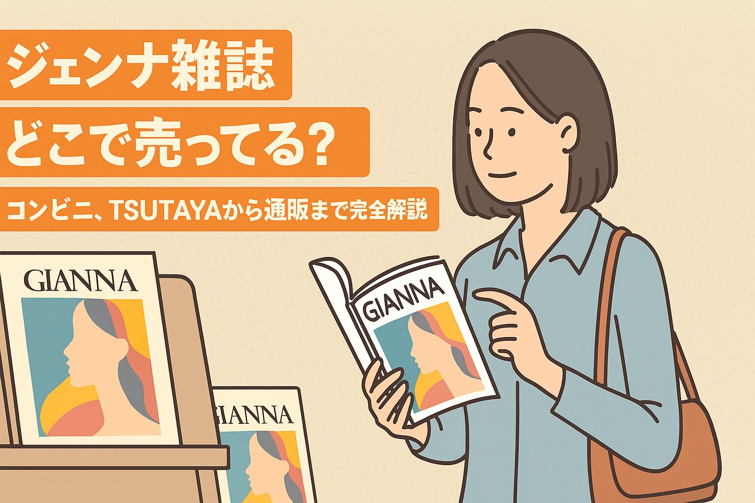 ジェンナ 雑誌 どこで売ってる